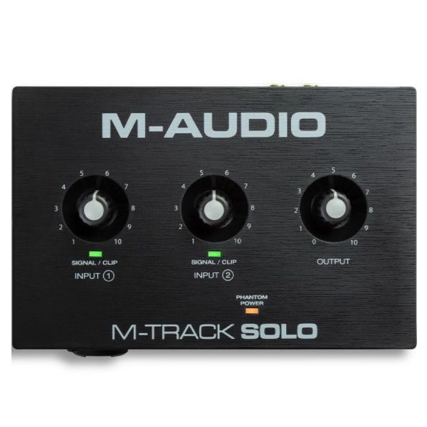 M-Audio M-Track Solo USB Audio Interface