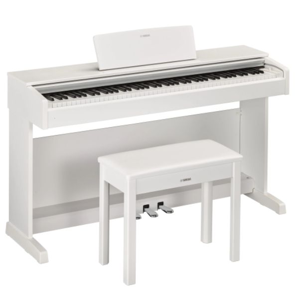 Yamaha Arius YDP-145W Digital Piano with Bench - White Matte