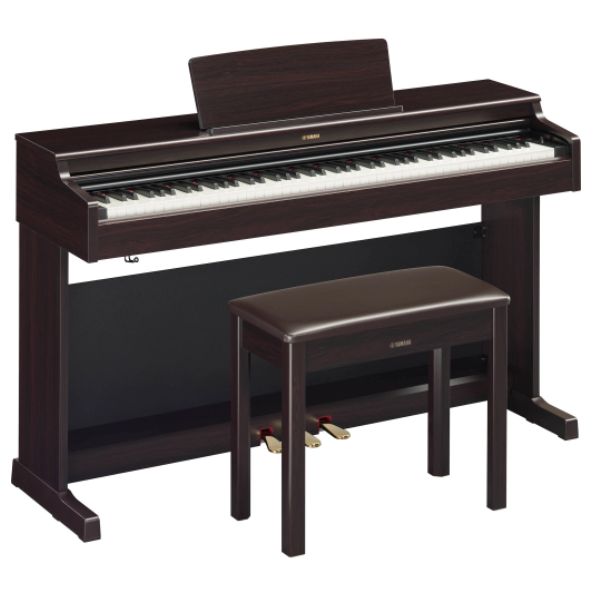 Yamaha Arius YDP-165R Digital Home Piano with Bench - Rosewood