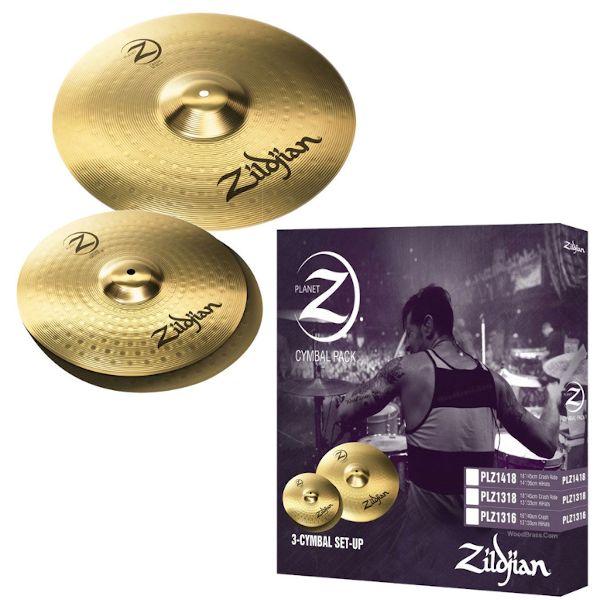 Zildjian Planet Z Cymbal Set - 13/16/ inch