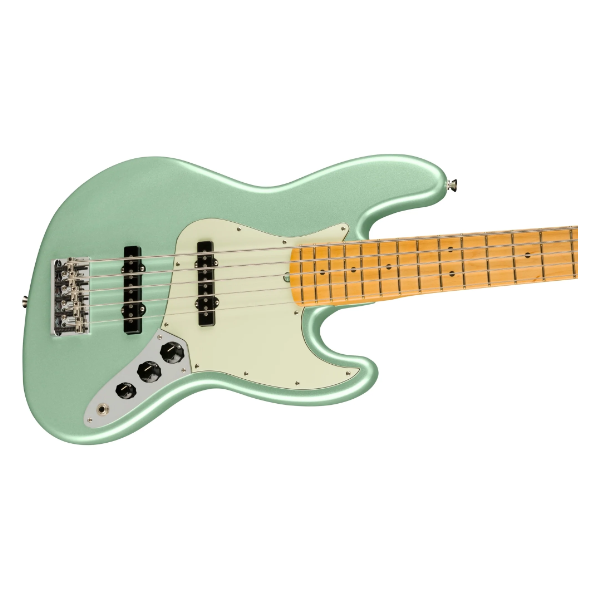 Fender American Professional II Jazz Bass V - Mystic Surf Green