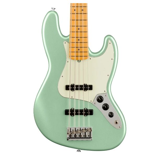 Fender American Professional II Jazz Bass V - Mystic Surf Green