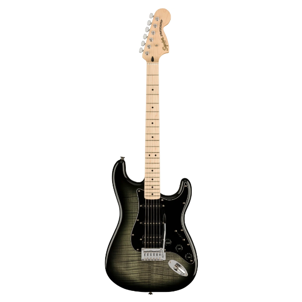 Fender Squier Affinity Series Stratocaster FMT HSS - Black Burst