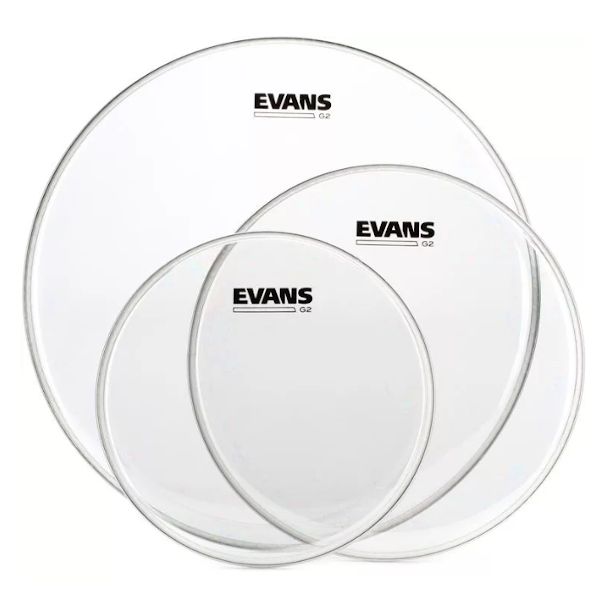 Evans G2 Clear 3-piece Tom Pack - 10/12/16 inch