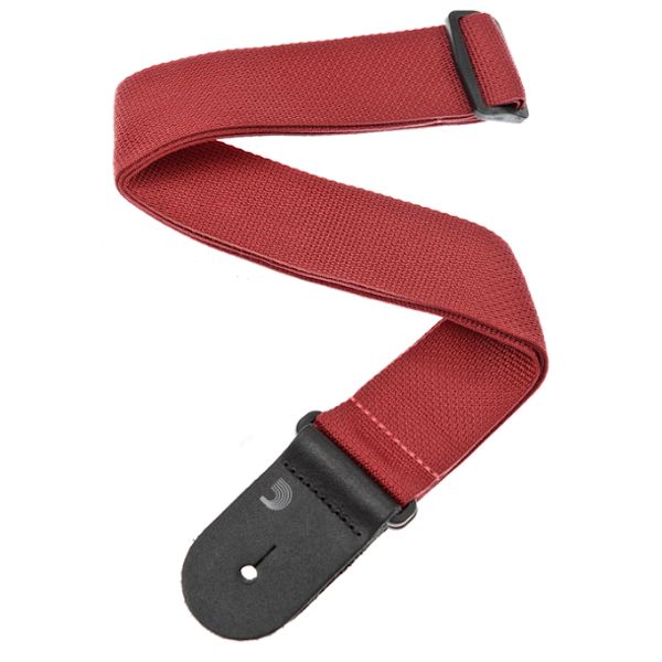 D'Addario Polypropylene Guitar Strap PWS101 - Red