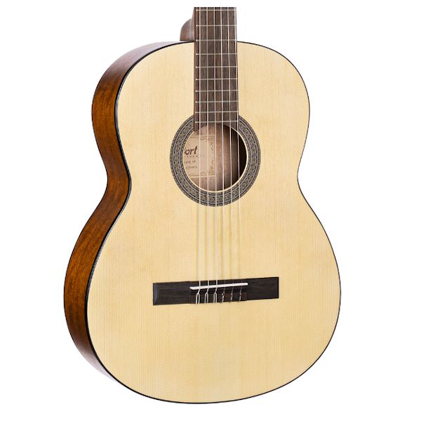 Cort AC100 Nylon String Classical Guitar - Open Pore Natural