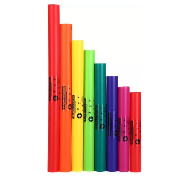 Boomwhackers 8-piece C Major Diatonic Set
