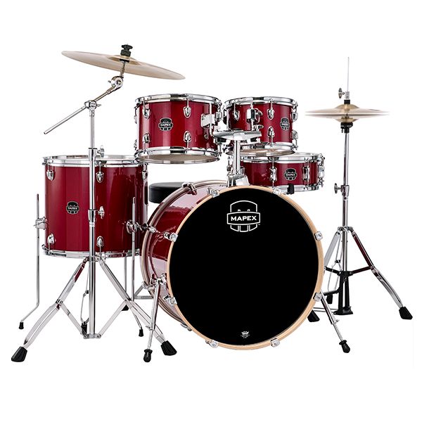 Mapex Venus 5-piece Rock Complete Drum Set - Crimson Red