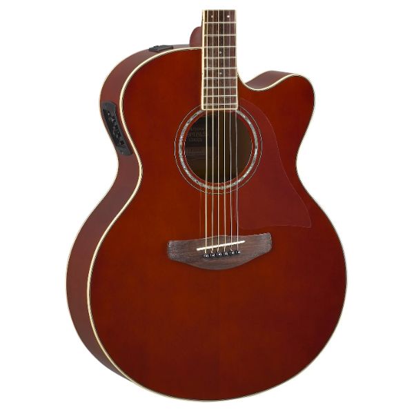 Yamaha CPX600 Medium Jumbo Cutaway - Root Beer