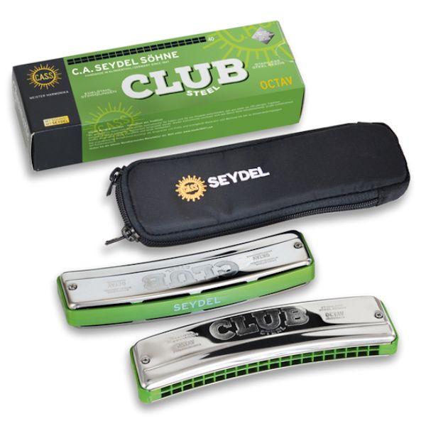 Seydel Club Steel Octave Harmonica - D Key