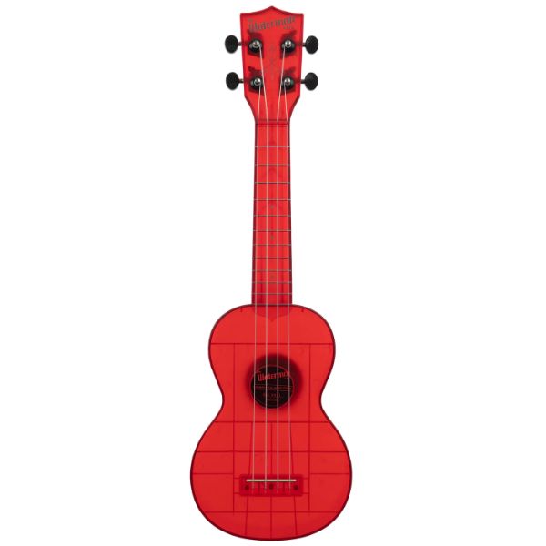 Kala Waterman Soprano Ukulele - Transparent Maritime Red