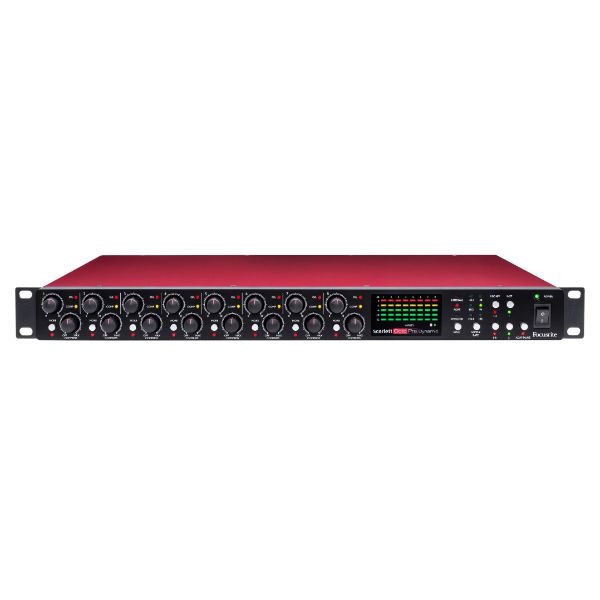 Focusrite Scarlett OctoPre Dynamic 8-channel Microphone Preamp &amp; Compressor