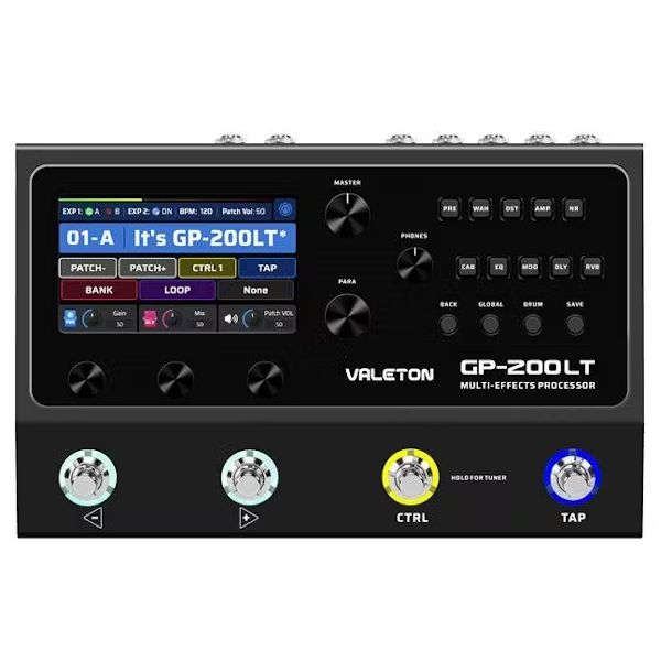 Valeton GP-200LT Guitar Multi-Effects and Amp Processor