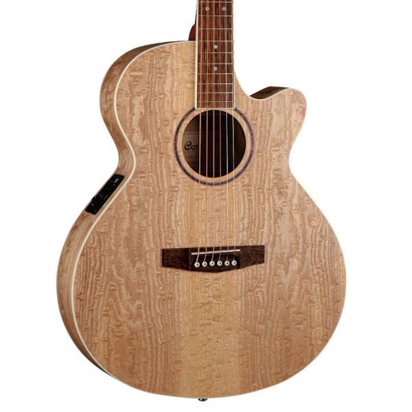 Cort SFX AB Ash Burl Acoustic Electric Guitar - Natural Open Pore