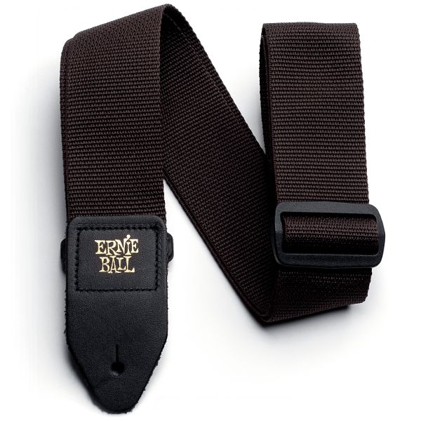 Ernie Ball 2-inch Polypro Strap - Brown