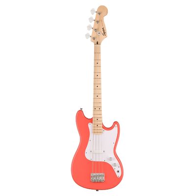 【希少】Squierbyfender Bronco Bass レッド Fender Squier Sonic Bronco Bass - Tahitian Coral