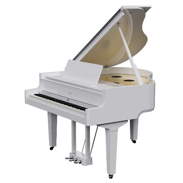 Roland GP-9 Digital Grand Piano - Polished White