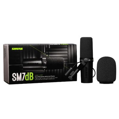 【美品】SHURE SM7B + sE Electronics DM2 TNT Shure SM7dB Active Dynamic Microphone