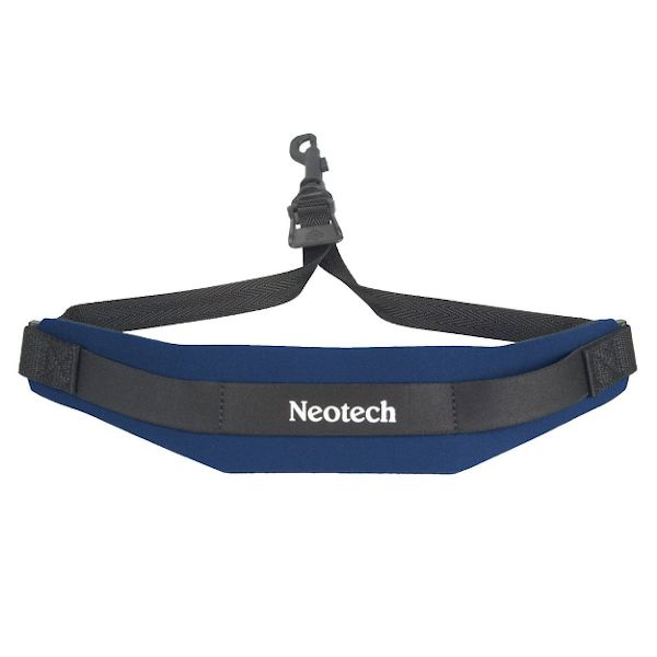 Neotech Soft Sax Strap with Regular Swivel Hook - Navy Blue