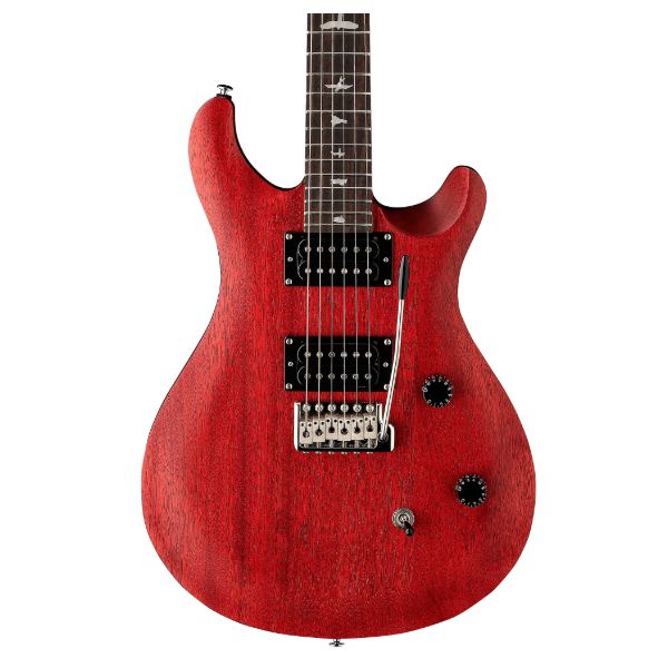 PRS SE CE 24 Standard Satin Electric Guitar - Vintage Cherry Satin