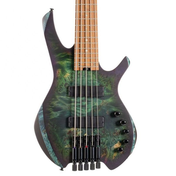 Cort Space 5-String Headless Bass - Star Dust Green