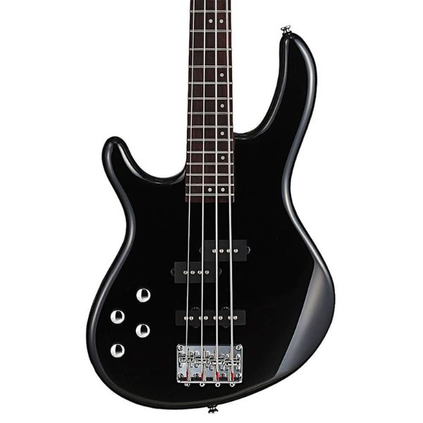 Cort ACTION BASS PLUS Left Hand 4-String Bass Guitar - Black