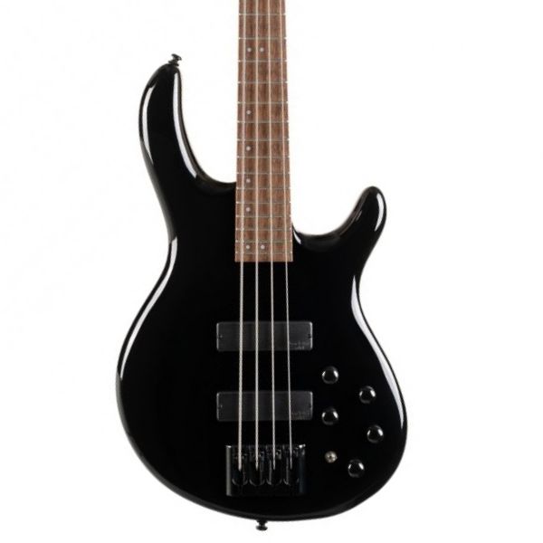 Cort C4 Deluxe 4-String Bass Guitar - Black