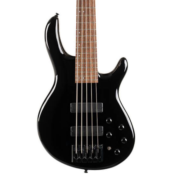 Cort C5 Deluxe 5-String Bass Guitar - Black