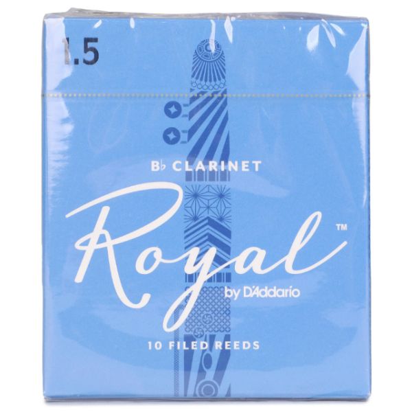 D'Addario Rico Royal Bb Clarinet Reeds - 1.5 (10-pack)