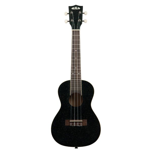 Kala Sparkle Concert Ukulele - Galaxy Black