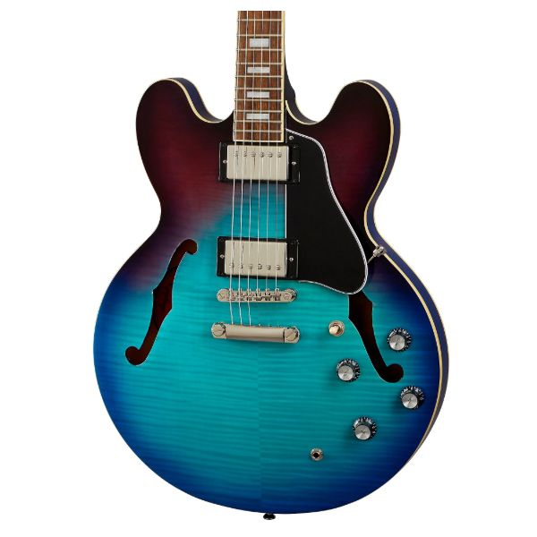 Epiphone ES-335 Figured Semi-hollowbody - Blueberry Burst