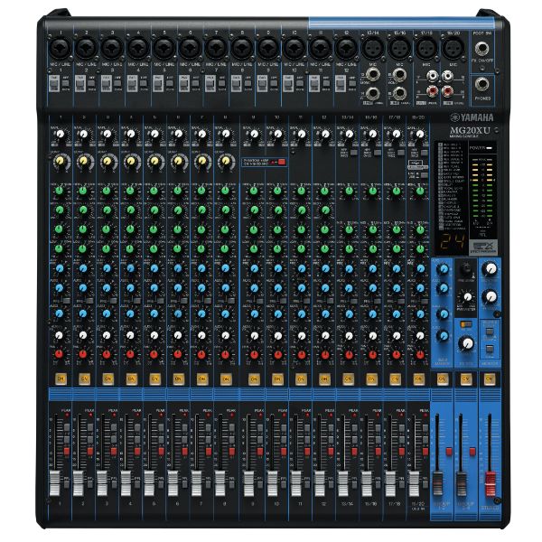 Yamaha MG20XU 20-Channel Mixer with USB and FX