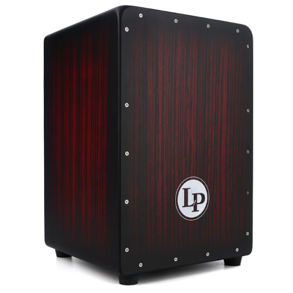 Latin Percussion LP Aspire Accents Cajon - Darkwood Streak