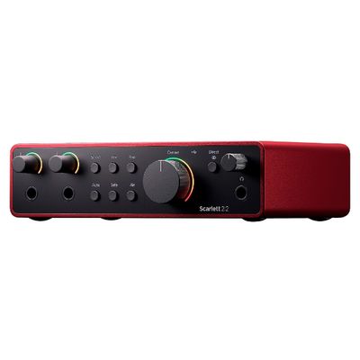 Focusrite Scarlett 2i2 Studio 4th Gen Recording Bundle