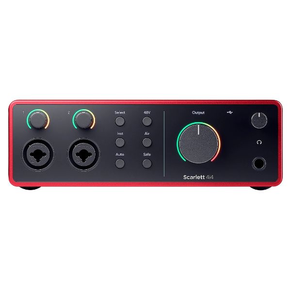 Focusrite Scarlett 4i4 4th Gen USB Audio Interface