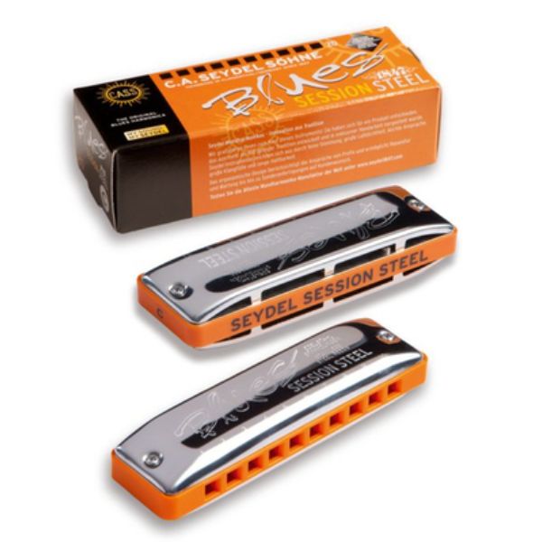 Seydel Session Steel Blues Diatonic Harmonica - C Key