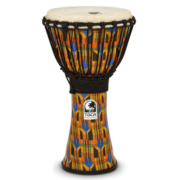 Toca Freestyle Rope Tuned 10’’ Djembe - Kente