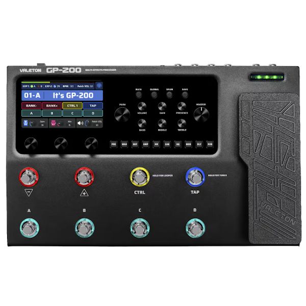 Valeton GP-200 Guitar Multi-Effects and Amp Processor