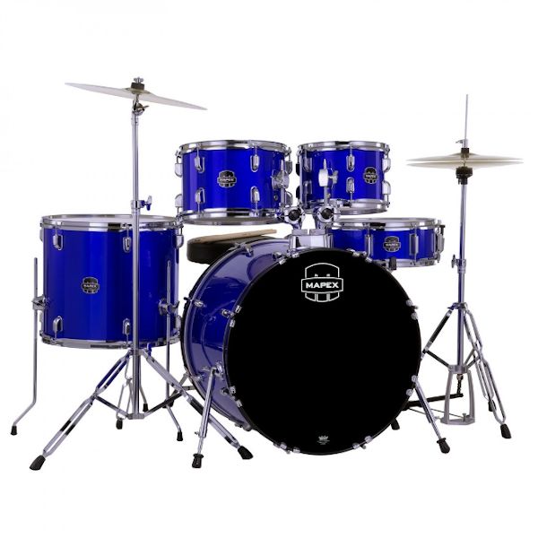 Mapex Comet CM5294FTCIB 5-piece Drumkit Combo - Indigo Blue