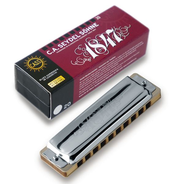 Seydel 1847 Classic Diatonic Harmonica - D Key