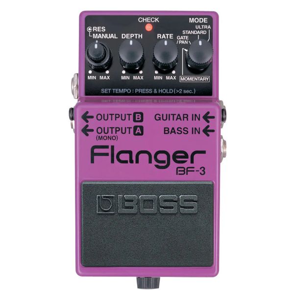 Boss BF-3 Flanger Guitar and Bass Effects Pedal