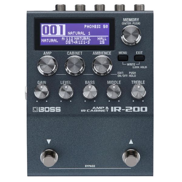 Boss IR-200 Amp and IR Cabinet Pedal