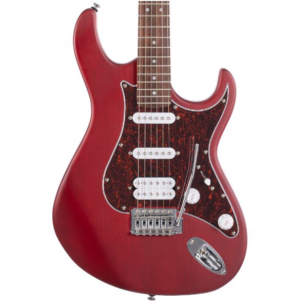 Cort G110 Electric Guitar – Open Pore Black Cherry
