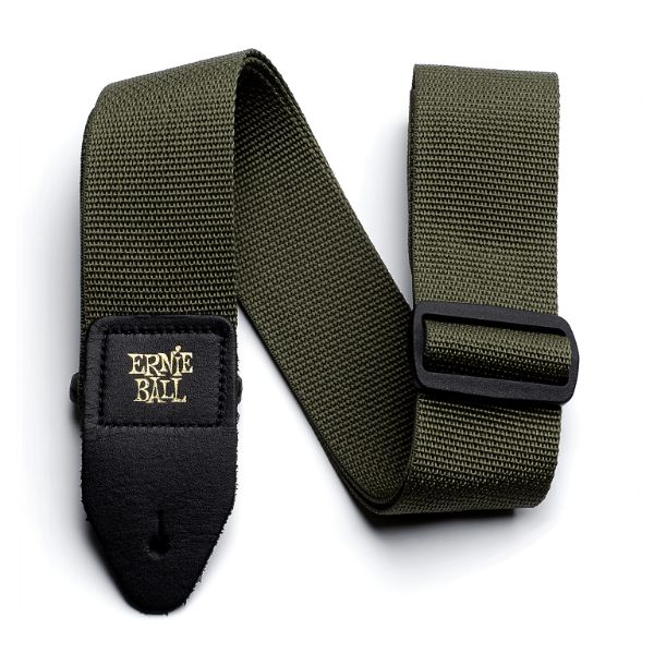 Ernie Ball 2-inch Polypro Strap - Olive