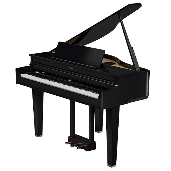 Roland GP-6 Digital Baby Grand Piano - Polished Ebony