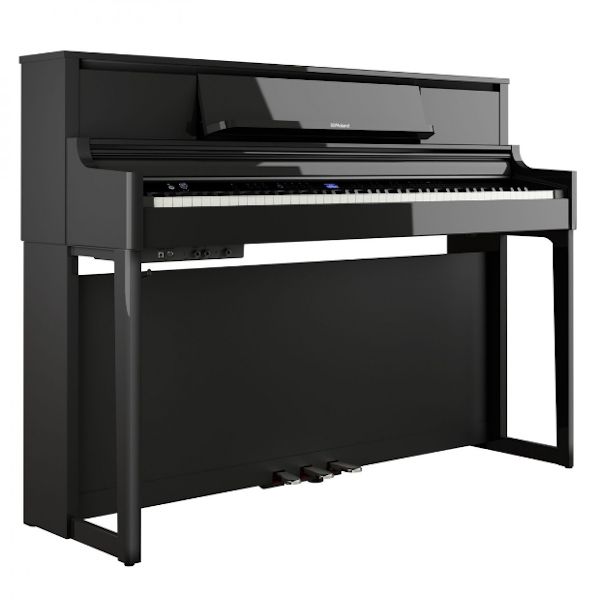 Roland LX-5 Digital Upright Piano - Polished Ebony