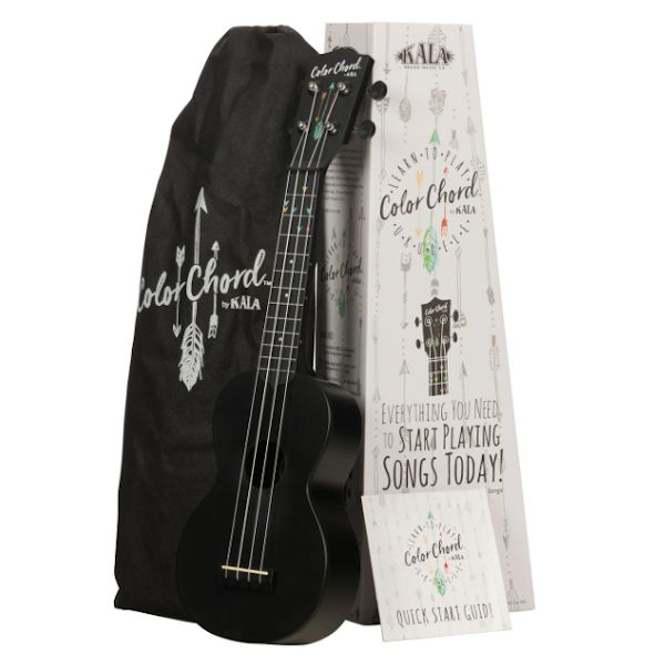 Kala Learn To Play Color Chord Soprano Ukulele Starter Kit