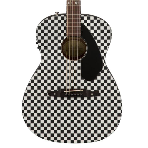 Fender Tim Armstrong Hellcat Acoustic-electric Guitar - Checkerboard