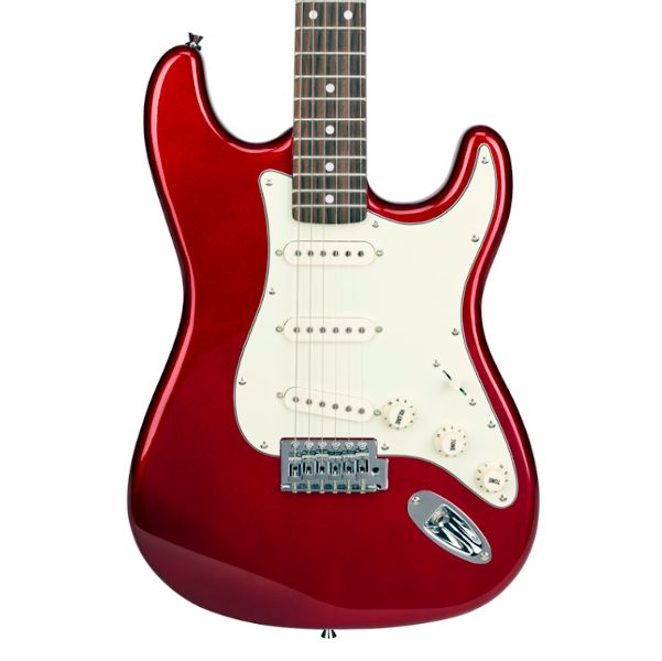 SX SST62 Vintage Electric Guitar - Candy Apple Red