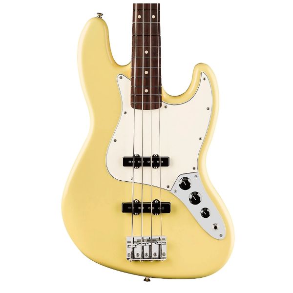 Fender Player II Jazz Bass - Hialeah Yellow with Rosewood Fingerboard